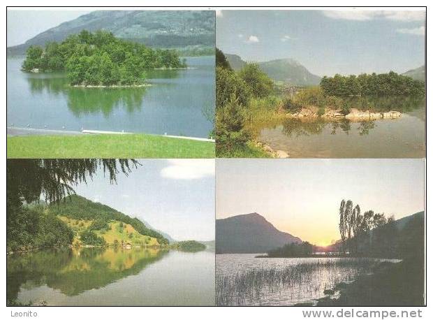 Lauerzersee Insel Schwanau 4 Ansichtskarten - Lauerz