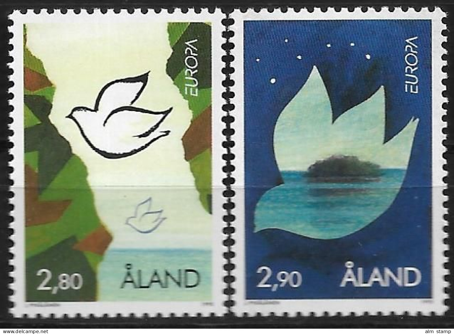 1995  Aland    Mi. 100-1** MNH  Europa - 1995