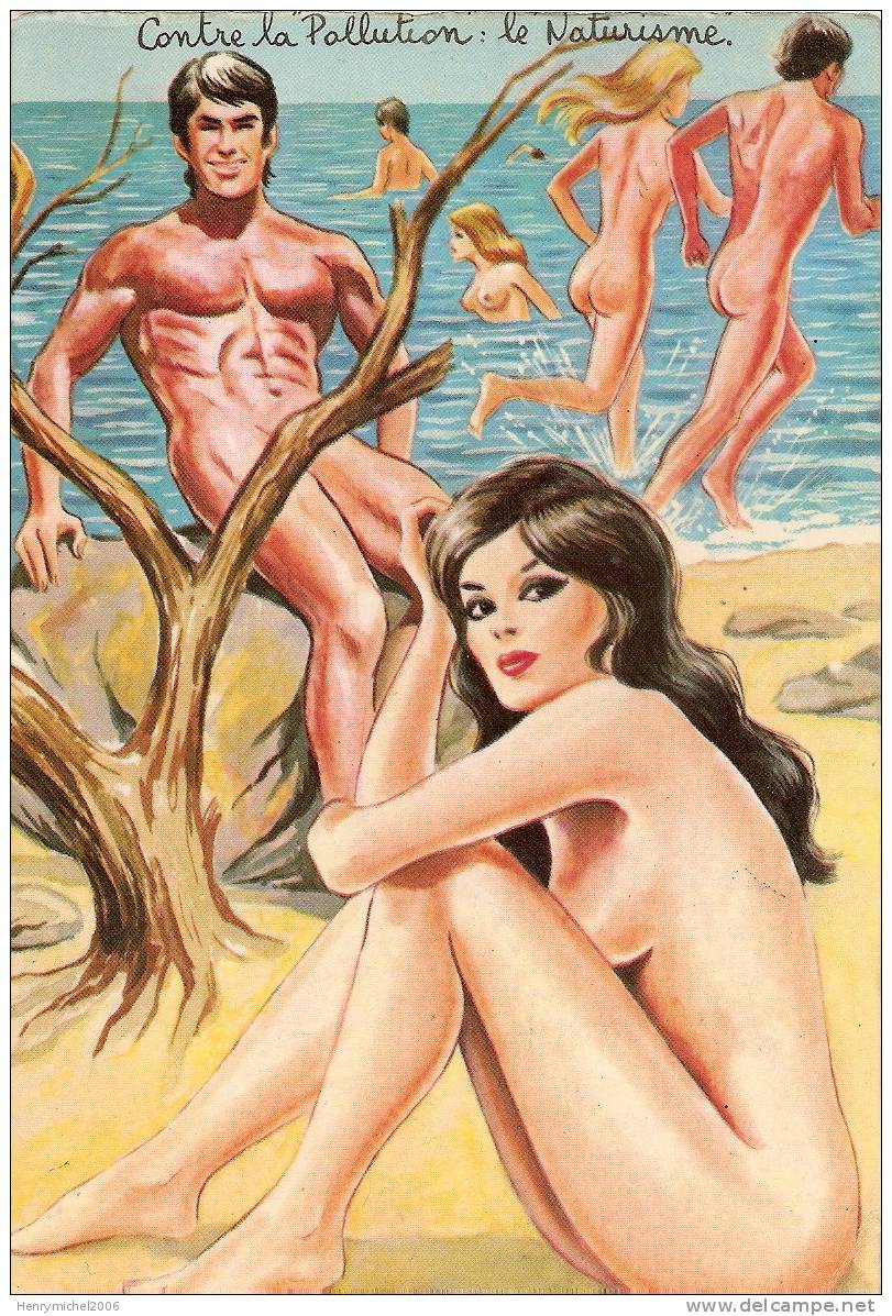 Louis Carrière Le Naturisme  Belle Femme  Illustrée N 50352 Pin Up - Carrière, Louis