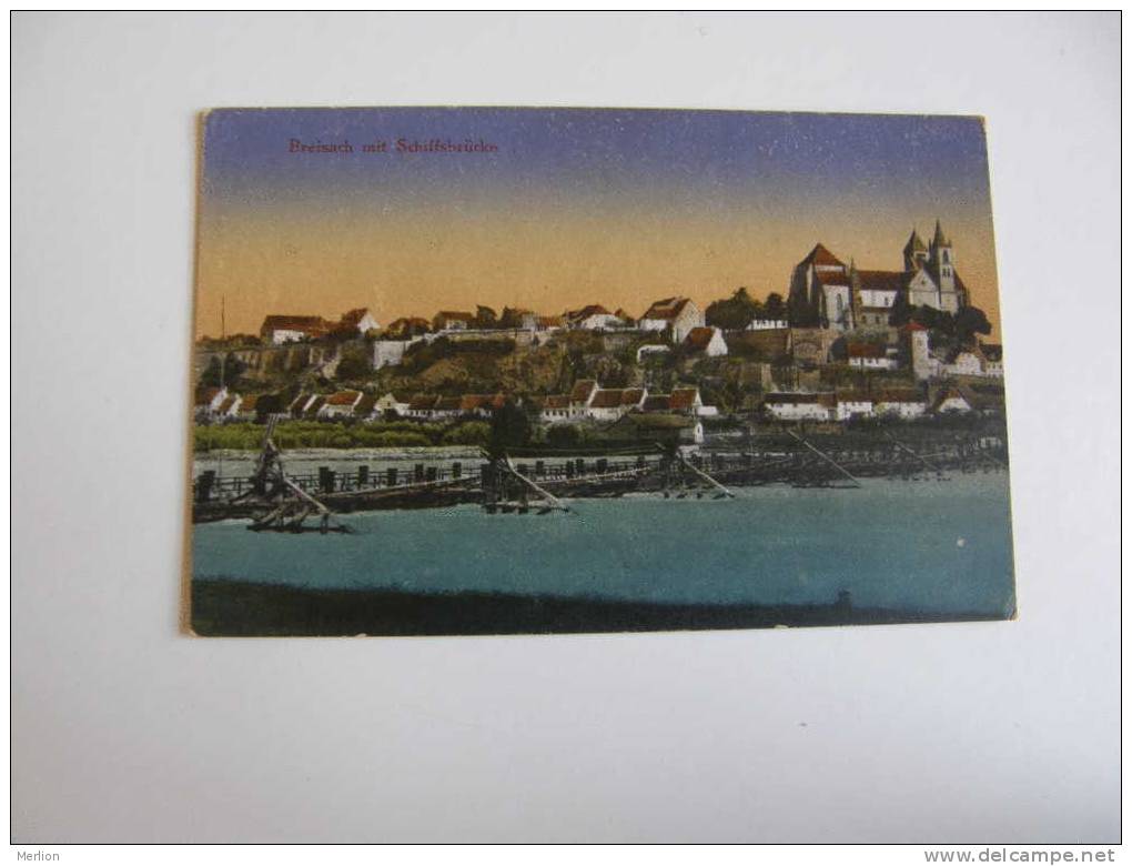 Breisach - Schiffsbrücke Festspiele Peter Von Hagenback (printed On Backside)  Ca 1910  -D72186 - Breisach