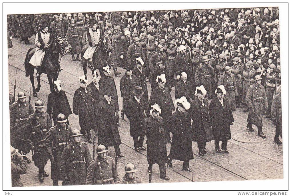 Funerailles Solenelles Du Roi Albert 1er - 22/02/1934 - Beerdigungen