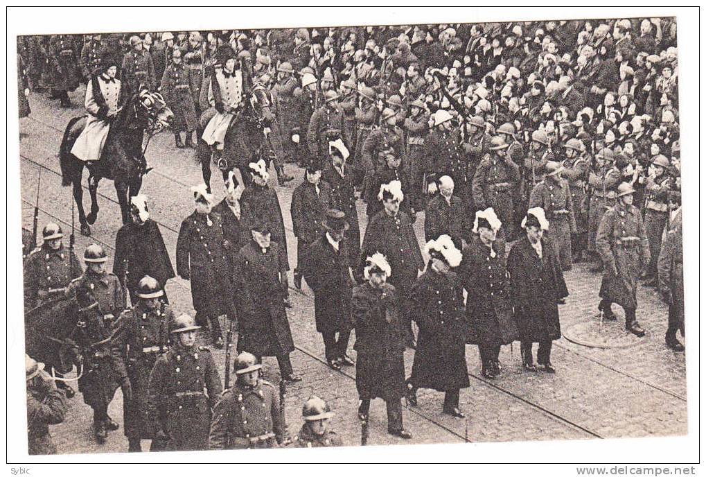 Funerailles Solenelles Du Roi Albert 1er - 22/02/1934 - Funeral