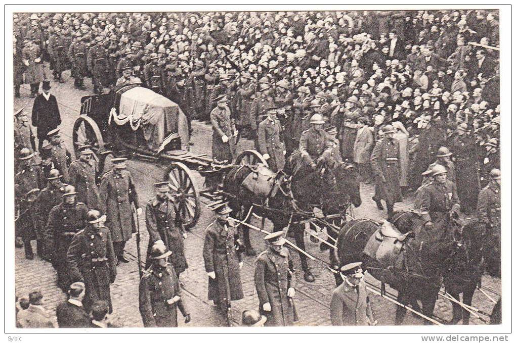 Funerailles Solenelles Du Roi Albert 1er - 22/02/1934 - Beerdigungen
