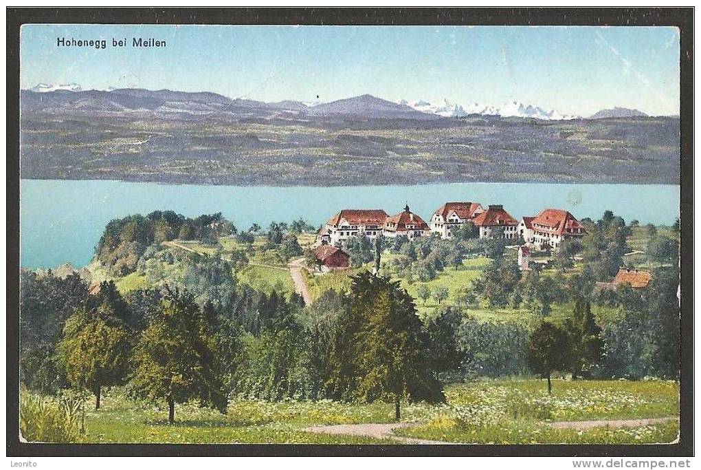 Heilanstalt Hohenegg Bei Meilen ZH Ca. 1910 - Meilen