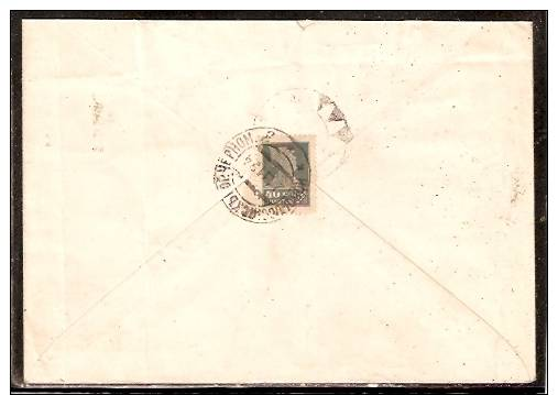 Russie N° 243 Sur Lettre De 1924 TB - Storia Postale