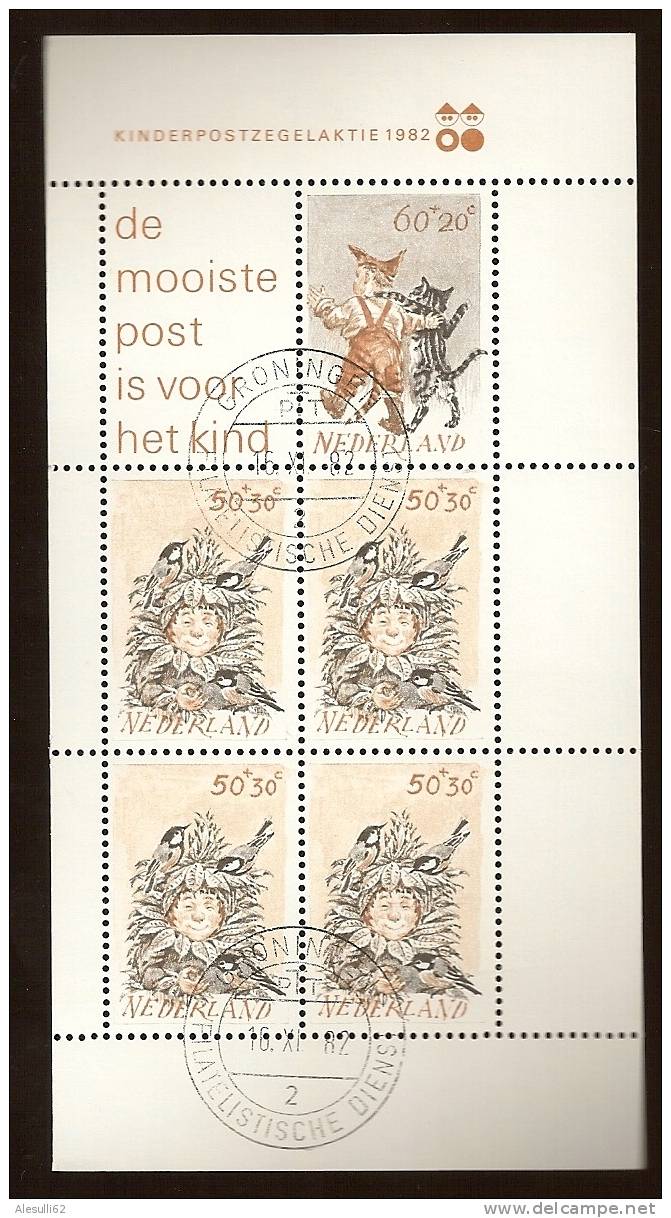 OLANDA Nederlan  Paesi Bassi Pays Bas - 1982 - Bloc Feuillet BF N. 24/US - Oblitérés