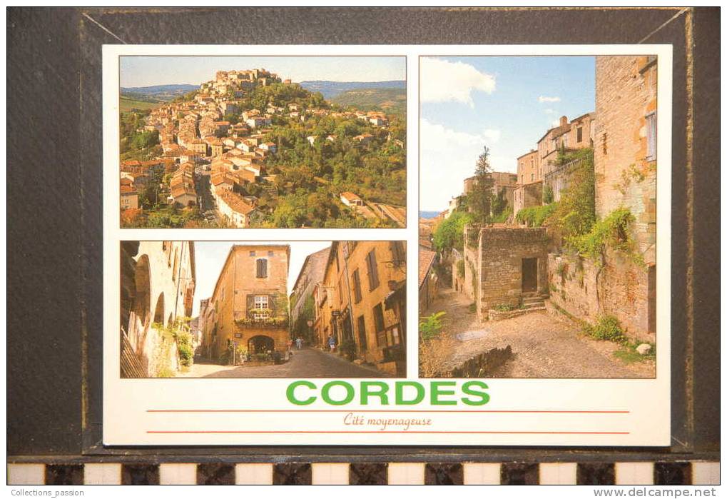 CORDES CITE MOYENNAGEUSE FONDEE EN 1222 PAR LE COMTE DE TOULOUSE - Cordes