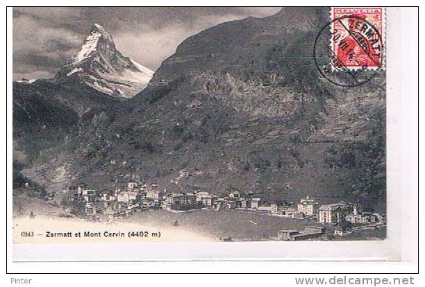 SUISSE - ZERMATT Et  MONT CERVIN - Matt