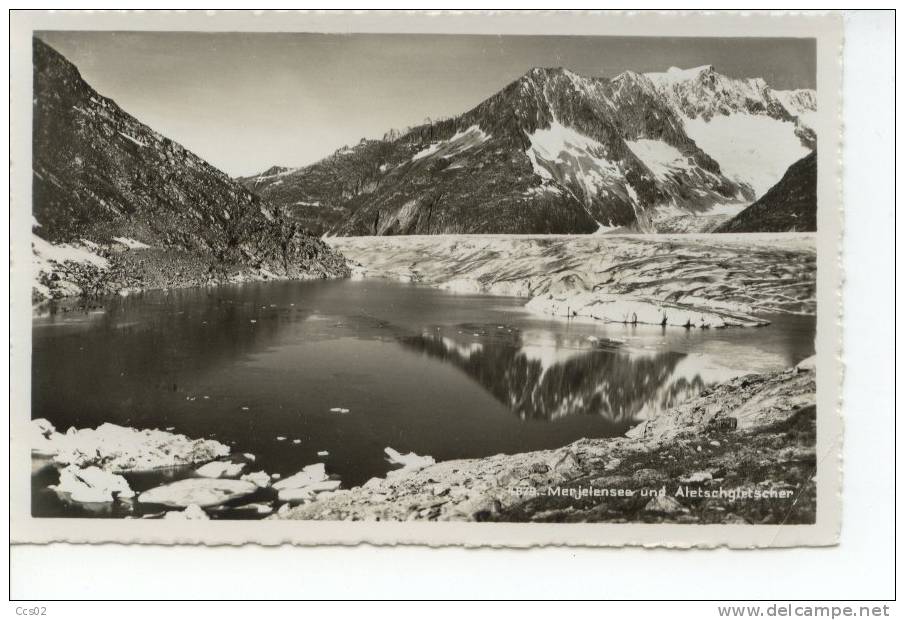 Merjelensee Und Aletschgletscher - Lens