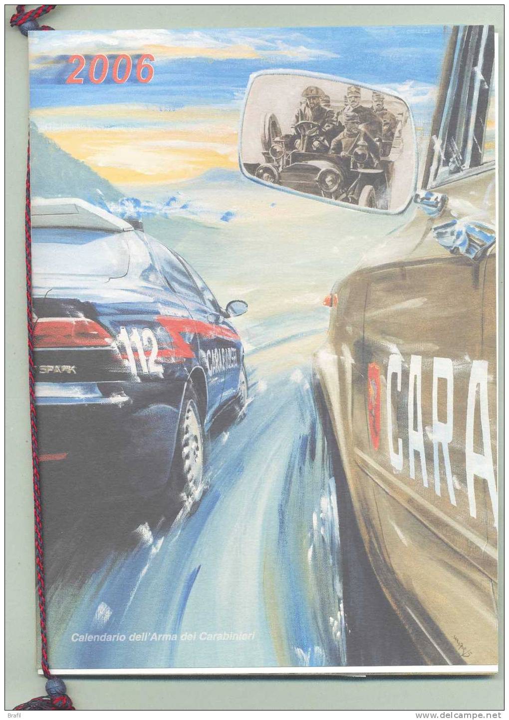 2006 Calendario Carabinieri Completo Cordino - Grossformat : 2001-...