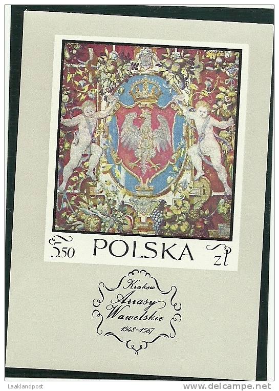 Poland Sheet Krakow Wavel (E1391) - Blocks & Sheetlets & Panes