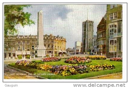 CPA - HARROGATE - WAR MEMORIAL... ST PETER S CHURCH (illustration E.W.TRICK )– Edition Valentine's Series / N° 1922 - Harrogate