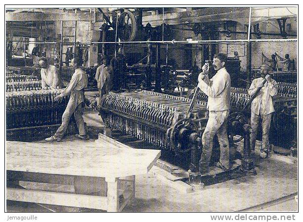 SARREGUEMINES 57 - Faïenceries - Salle Des Filtres-presses 1892 - E-2 - Sarreguemines