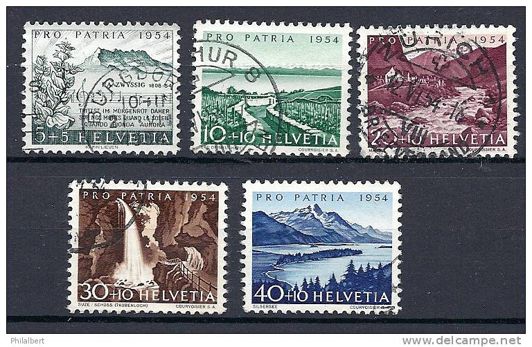 PP054 - Pro Patria 1954 Obl. - Used Stamps