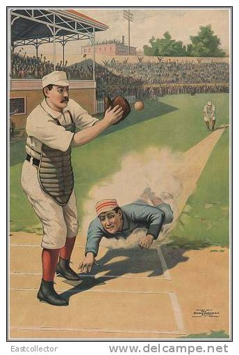 Baseball S-t-a-m-p-ed Card 1274-1a - Baseball