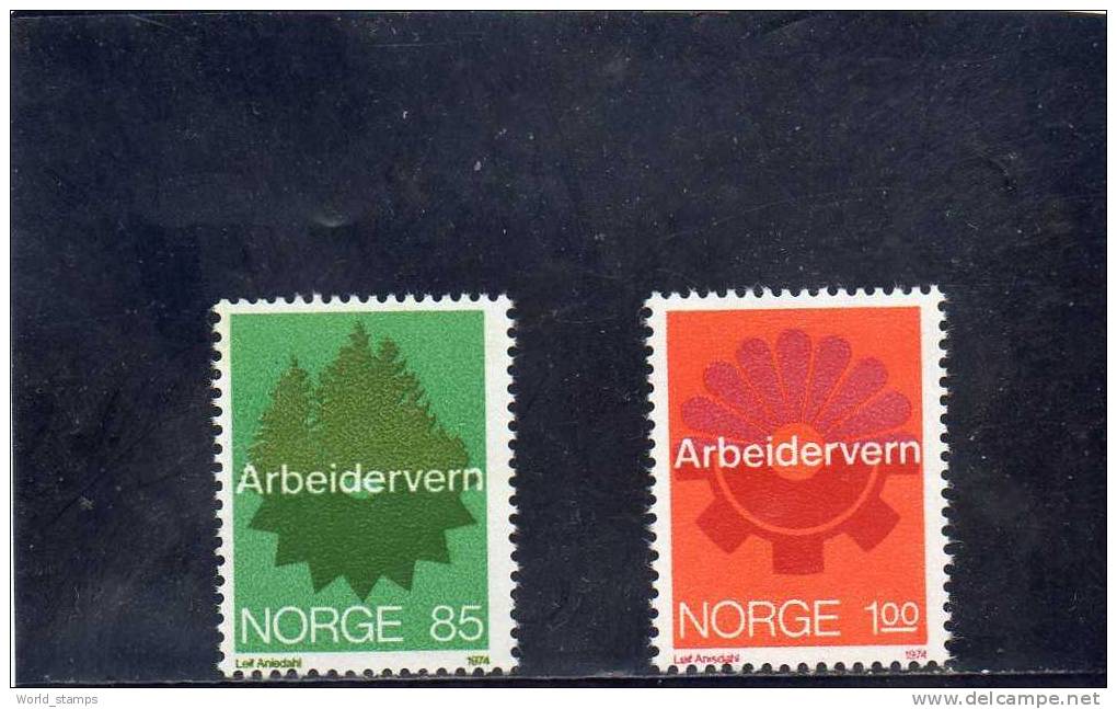 NORVEGIA  1974  ** - Unused Stamps