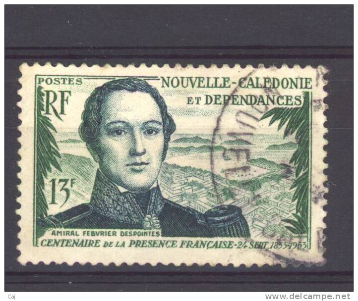 Nouvelle Calédonie  -  1953  :  Yv  283  (o)       ,   N2 - Usati