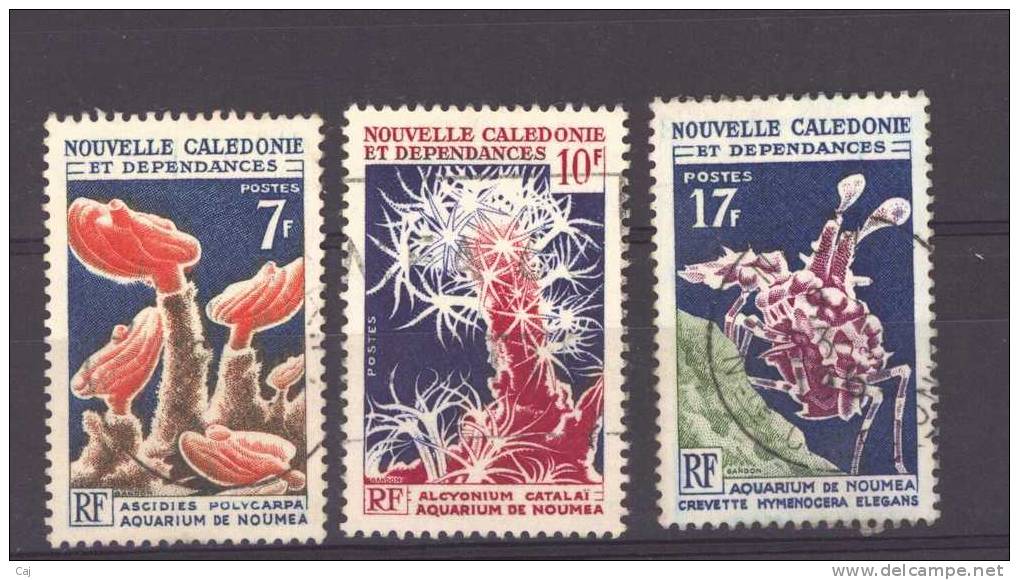 Nouvelle Calédonie  -  1964  :  Yv  322-24  (o) - Usati