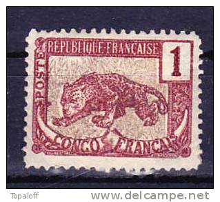 Congo    N°27 Neuf  En Partie Collé Sur Une Page - Unused Stamps