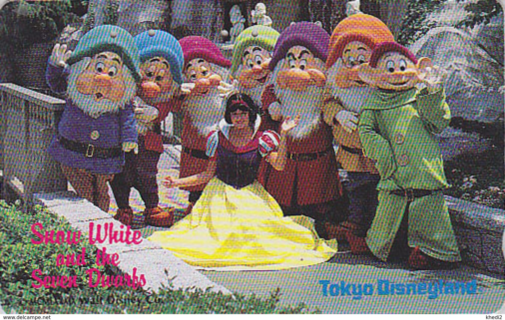 TC JAPON / 110-69726 - DISNEY Disneyland - BLANCHE NEIGE & Les 7 NAINS - SNOWWHITE & DWARFS - JAPAN Free Phonecard - Disney