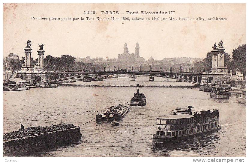 5708    PARIS   Pont Alexandre III    Non écrite - Altri & Non Classificati