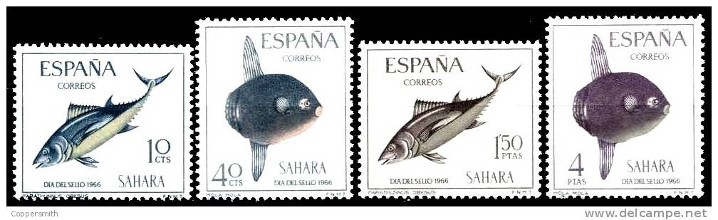 (05) Spanish Sahara  Fishes / Poisons / Fische / Vissen   ** / Mnh  Michel 283-86 - Spaanse Sahara