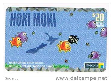 NUOVA ZELANDA - NEW ZEALAND - TELECOM (REMOTE) - 2004 GAMES: HOKI MOKI EXP. 3.07  - USED - RIF. 3692 - Games