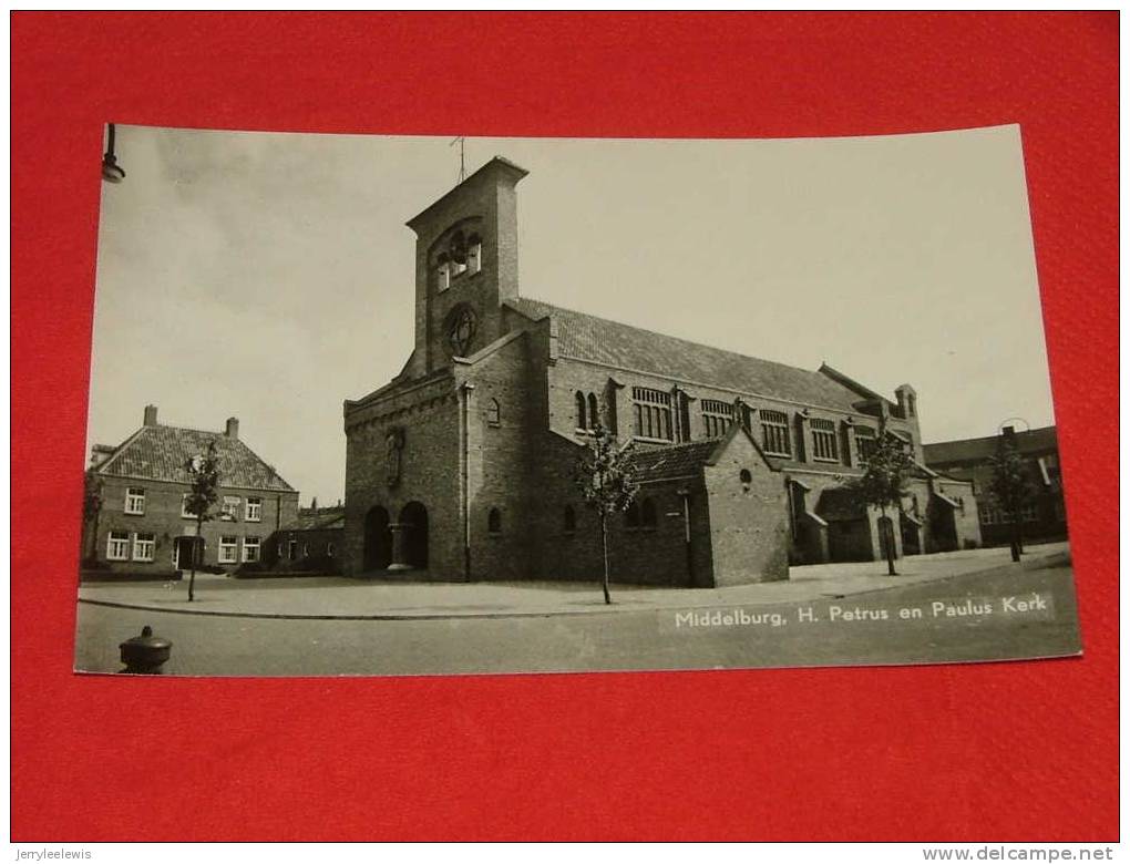 Middelburg  -   H. Petrus En  Paulus Kerk      -  ( 2 Scans ) - Middelburg