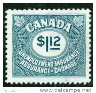 Canada 1955  $1.12 Unemployment Insurance Issue #FU46 - Steuermarken