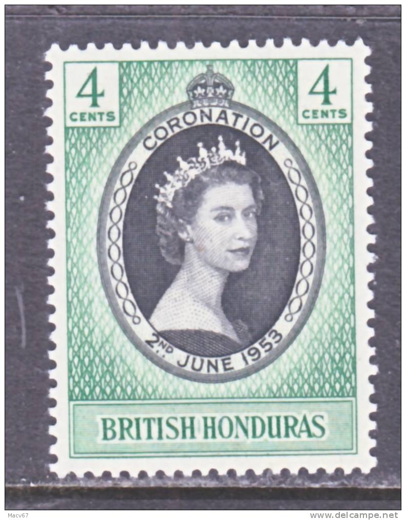 British Honduras 143  *  CORONATION  QE II - British Honduras (...-1970)