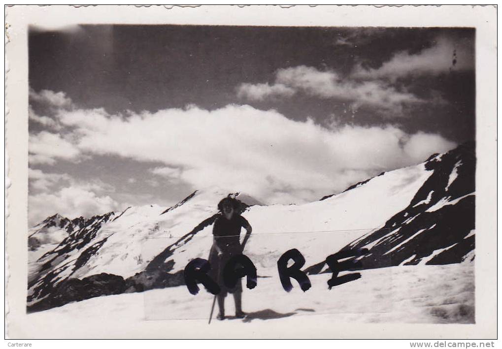 AUTRICHE EN 1937,photo,photographie Originale,RAMOLHAUS,vallée Gurgler,tyrol,tirol,otztal,prés Refuge,2006m  Dessus Mer - Lieux