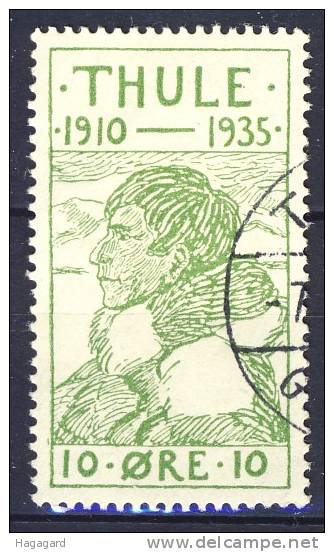 ##Greenland/Thule 1935. Michel 1. Cancelled(o) - Thule