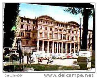 CARRARA PIAZZA CAVALLINO TEATRO E VESPA MOTO  AUTO CAR VB1967  CY23356 - Carrara