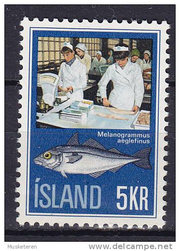 Iceland 1971 Mi. 457      5 Kr Fischindustrie Schellfisch MNH** - Neufs