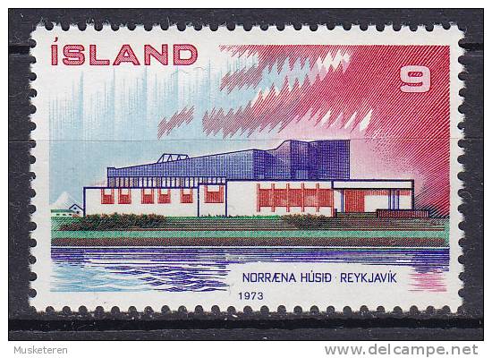 Iceland 1973 Mi. 478    9 Kr NORDEN Haus Des Nordens, Reykjavik MNH** - Neufs