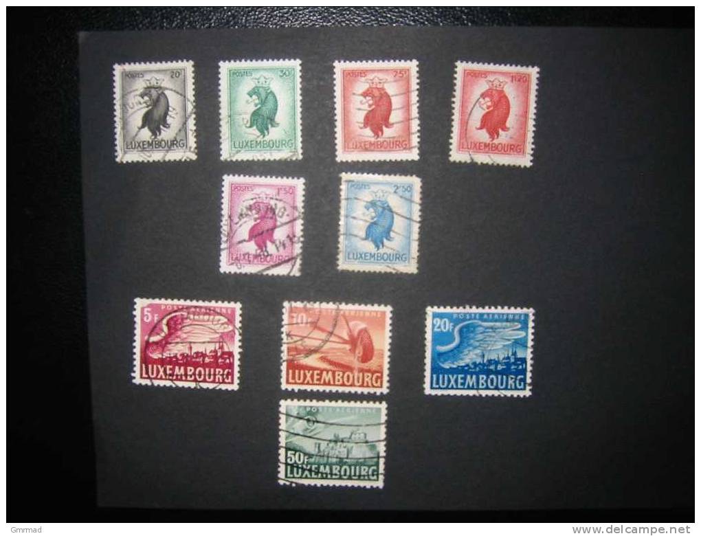 Luxembourg 1945/46 - Used Stamps