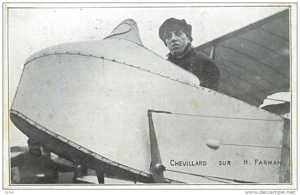 AVIATION , Biplan Farman , Chevillard , *8504 - ....-1914: Precursors