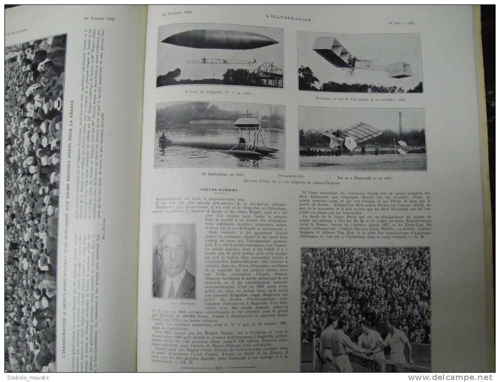 1932    Sainte-Anne-d' Aubray ;  Santos-Dumont ; Incendie géant à CONEY ISLAND