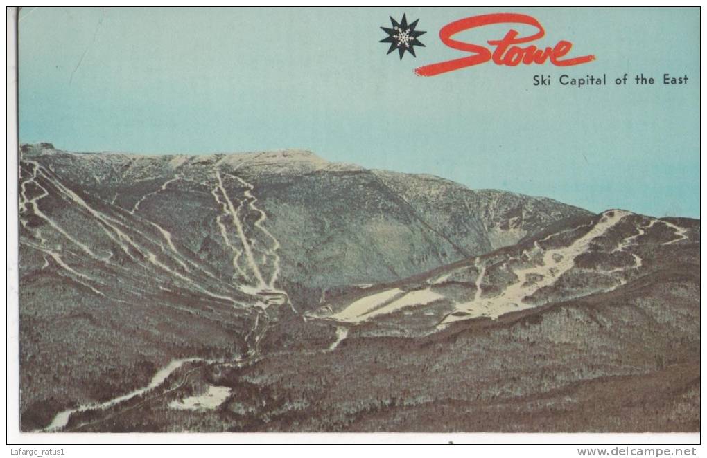 MOUNT MANSFIELD SKI AREA BON ETAT - Autres & Non Classés