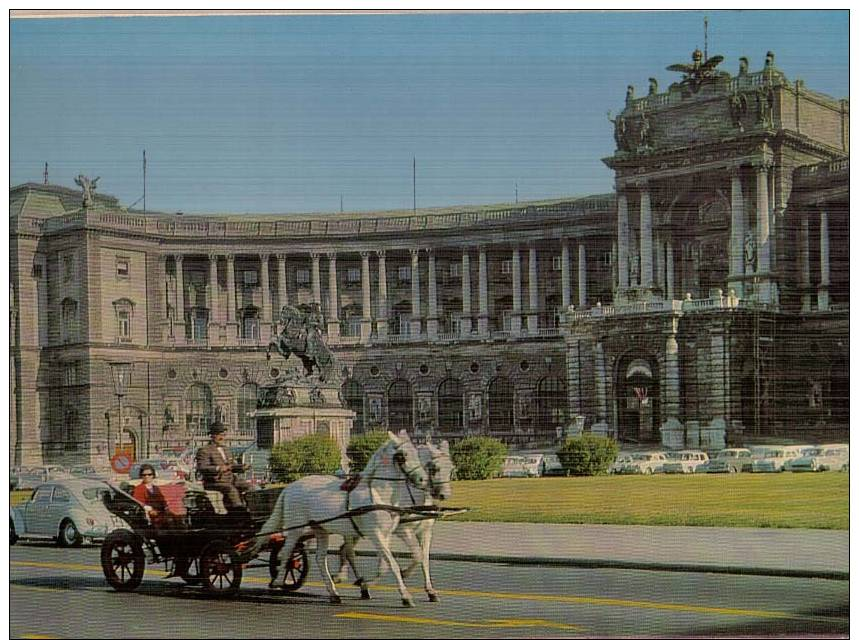 WIEN-Neue Hofburg Mit Fiaker - Other & Unclassified