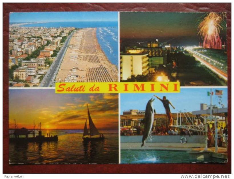 Rimini - Mehrbildkarte "Saluti Da Rimini" - Rimini