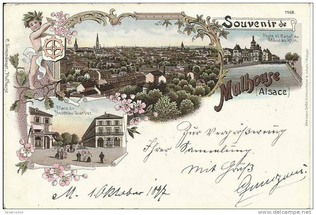 Souvenir De Mulhouse - Mulhouse