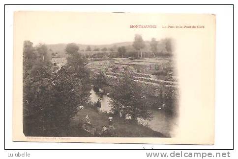 58 - MONTSAUCHE - Le Port Et Le Pont De Cure - CPA - Montsauche Les Settons