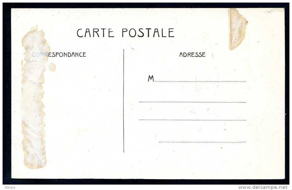 CPA. L'ANNÉE En Cartes Postales 1908. N°4.  L'Homme Au Masque De Fer ... Parti De Londres ... Tour Du Monde.../ Ed. ... - Costumes