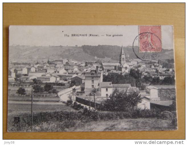 BRIGNAIS-554--VUE GENERALE - Brignais