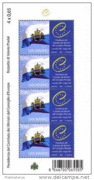2007 - BF 90 Consiglio D'Europa   +++++++++ - Unused Stamps