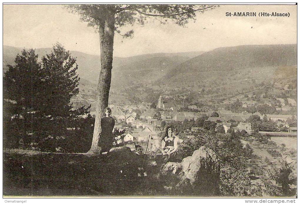 TOP!! ST-AMARIN * VUE GENERALE  **!! - Saint Amarin