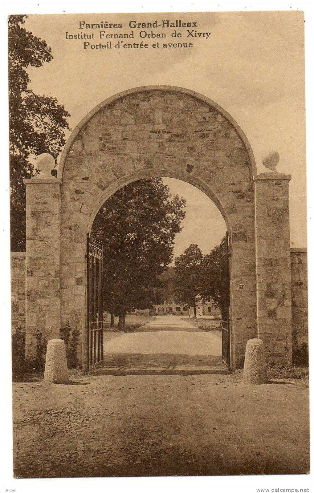 17226  -     Farnières  Grand-Halleux  Portail  D'entrée  Et  Avenue - Vielsalm