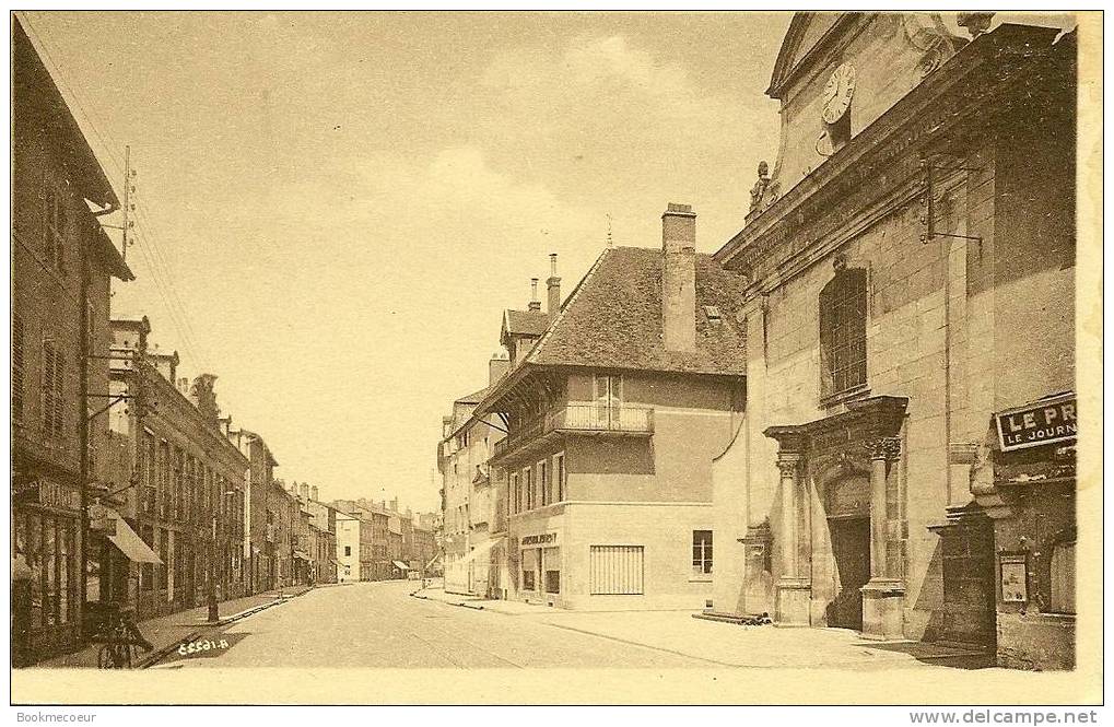 01  PONT DE VAUX   GRANDE RUE  L´EGLISE  N° C 2673 - Pont-de-Vaux