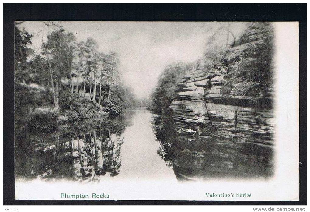 RB 677 - 1903 Postcard Plumpton Rocks Between Harrogate & Wetherby Yorkshire - Harrogate